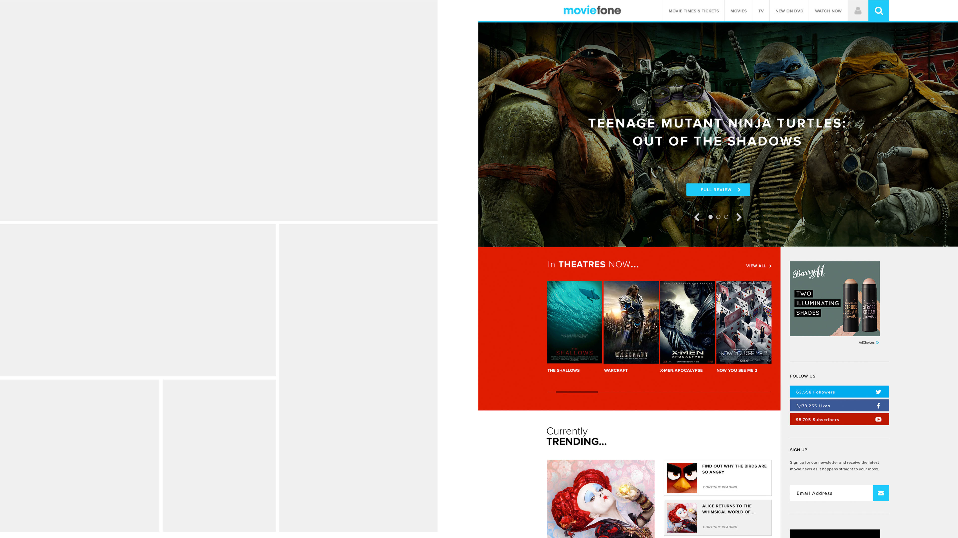 Moviefone - redesign and rebrand by Titus Klein