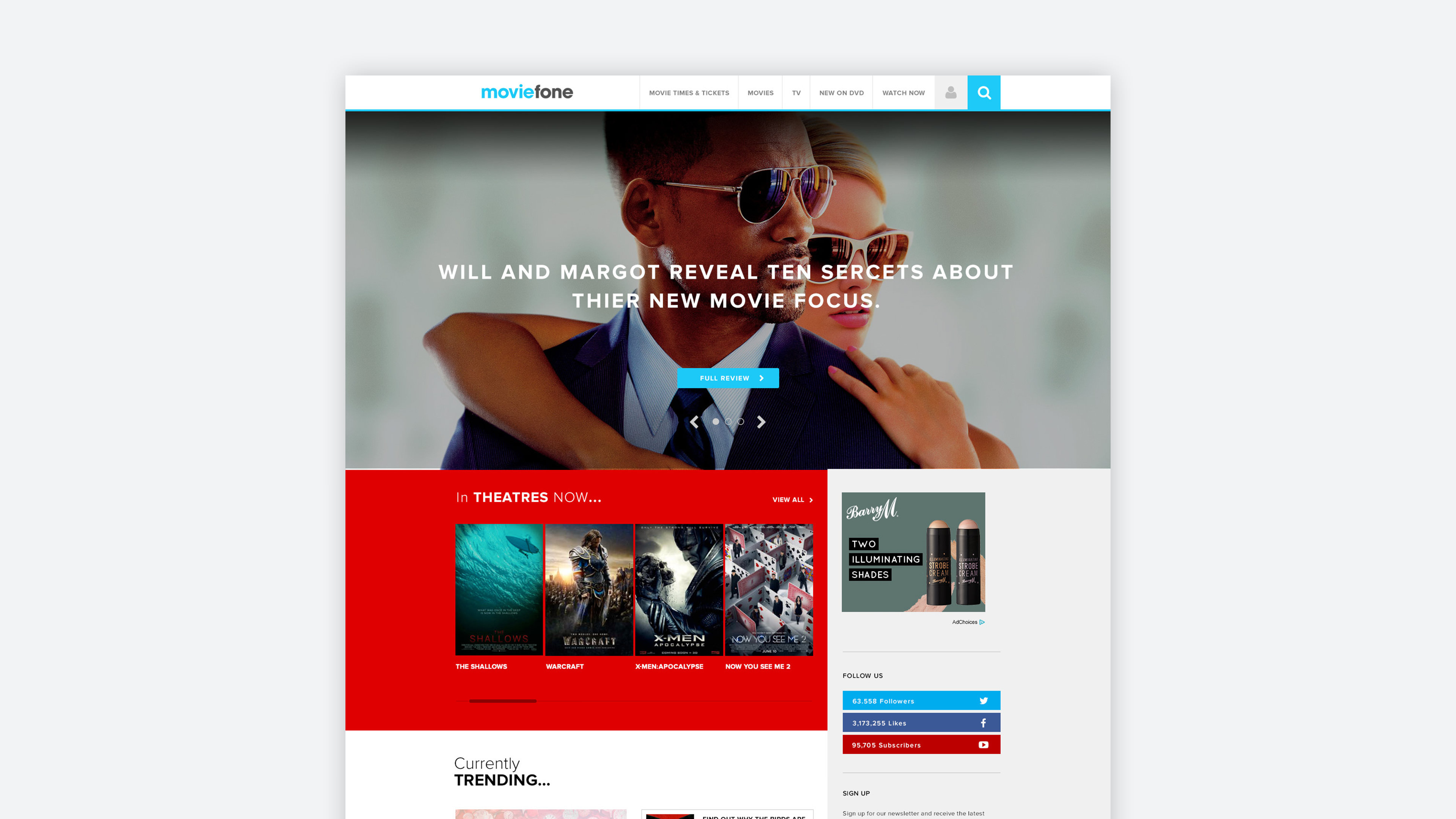 Moviefone - redesign and rebrand by Titus Klein